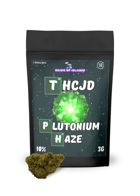 Plutonium Haze 10% - Magic Of Islands THCJD Bud 3g
